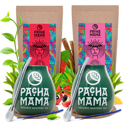 Zestaw dla Pary 2x Guayusa Pachamama 100g